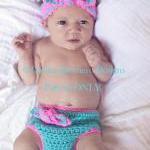 Knot Diaper Cover Headband..