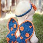 Crochet Butterfly Wings, D..
