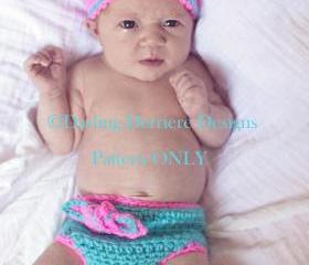 Knot Diaper Cover Headband Pattern